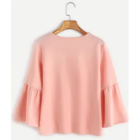Short 3/4 Sleeve Blouse