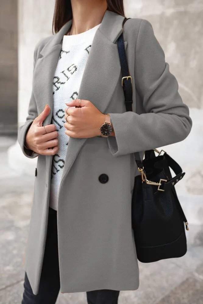 Single breasted Slim coat