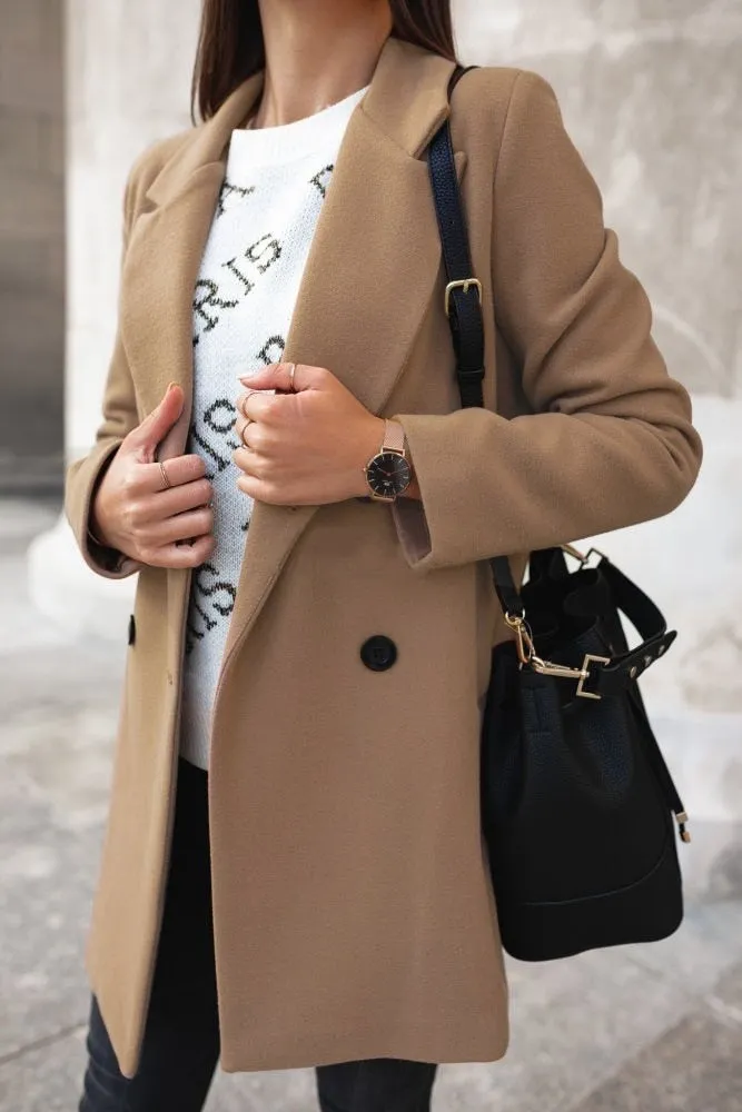 Single breasted Slim coat