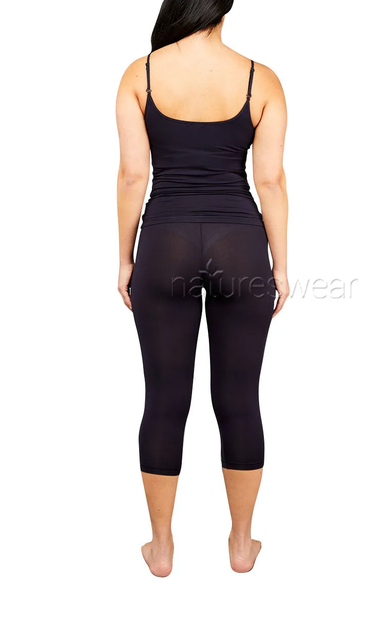 Tani 100% Modal Legging Capri Length in Black 89228