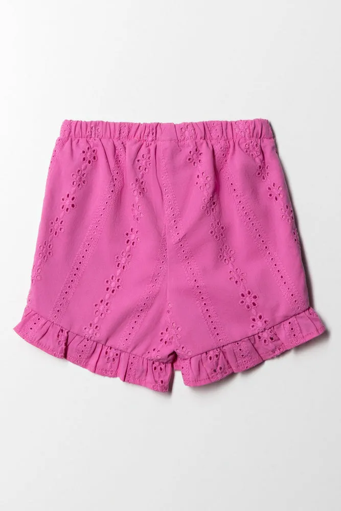 Tg Anglaise Short Pink
