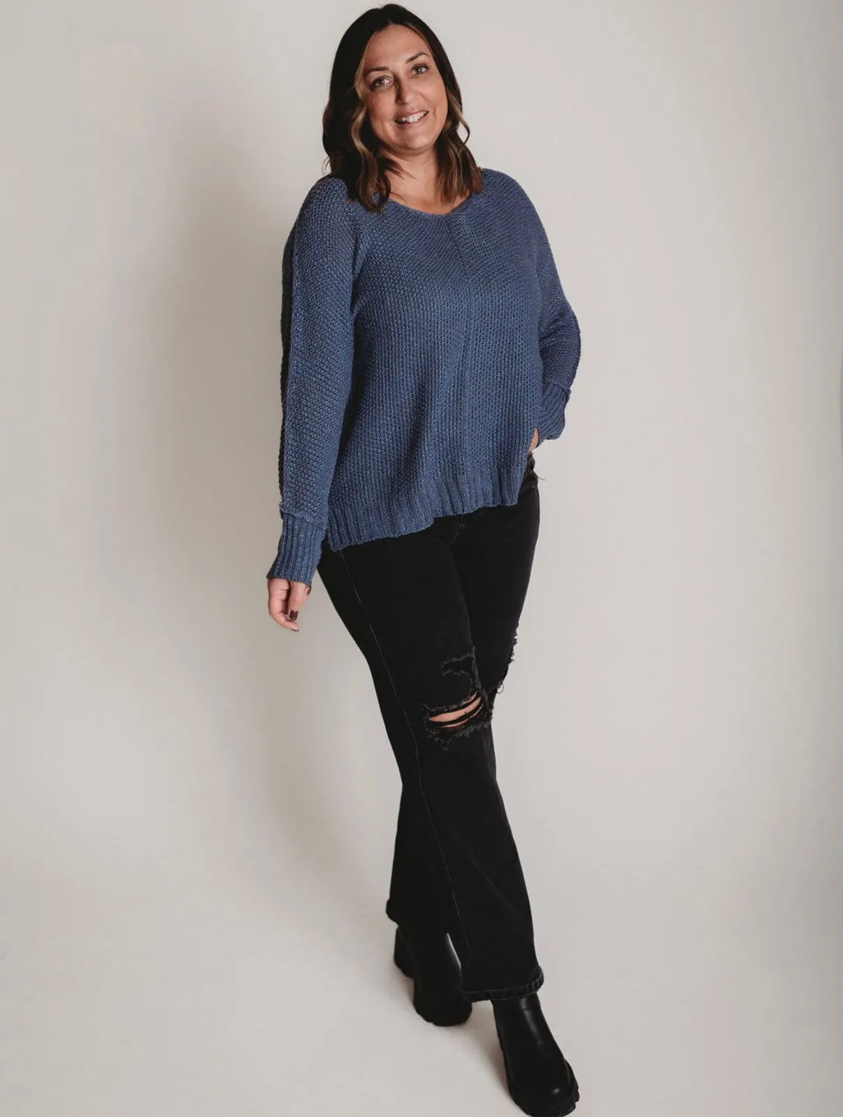 The Celeste Lightweight Knit Sweater