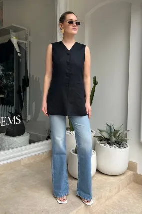 Theo Vest Black