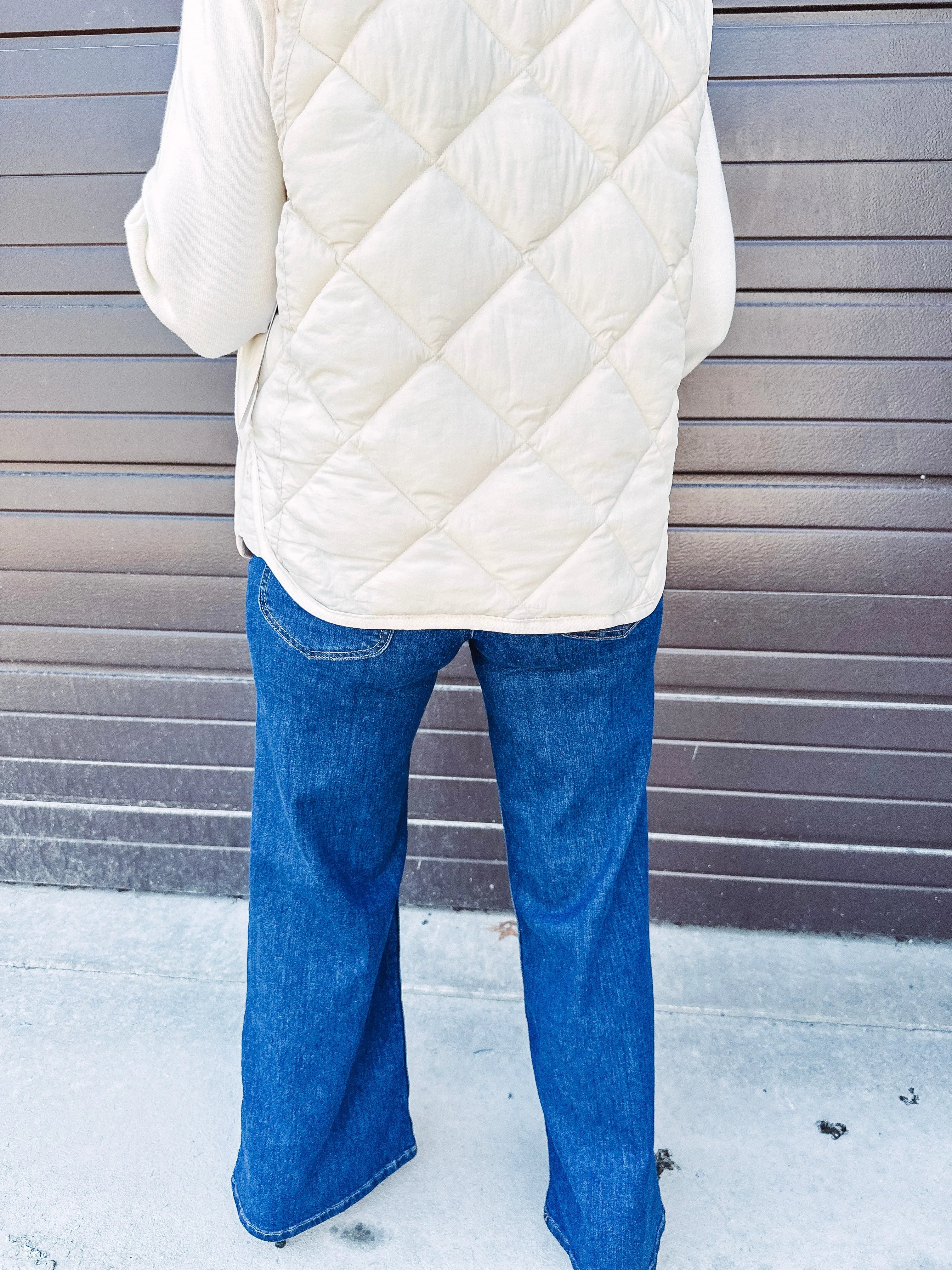 Tribal Brooke High Rise Palazzo Jeans
