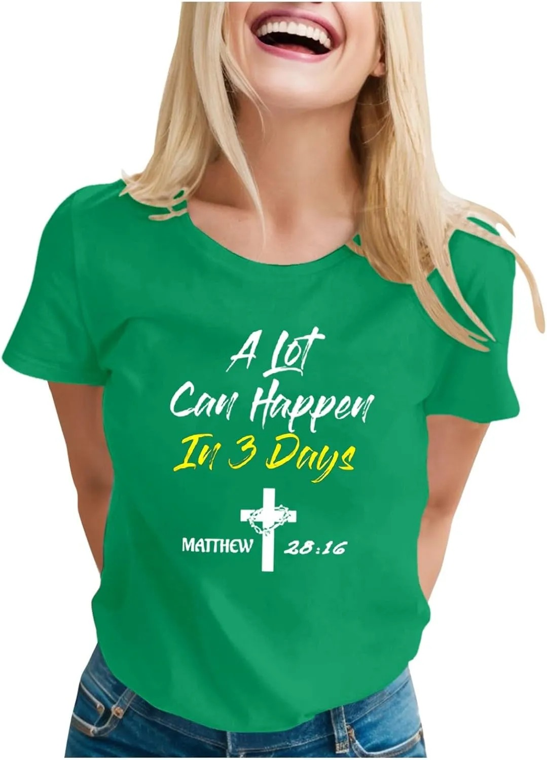 Women's Casual Loose Crewneck Tee | Short Sleeve Top for Comfort & Style V Neck Tee Shirts Women